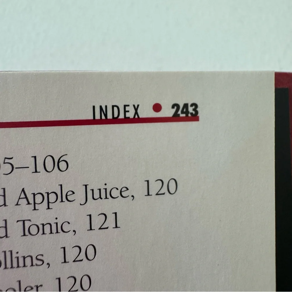 Vintage Mr. Boston Bartender's and Party Guide Cocktail Recipe Book